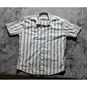 Kuhl Short Sleeve Button Up Southwestern Shirt Men's Size XL